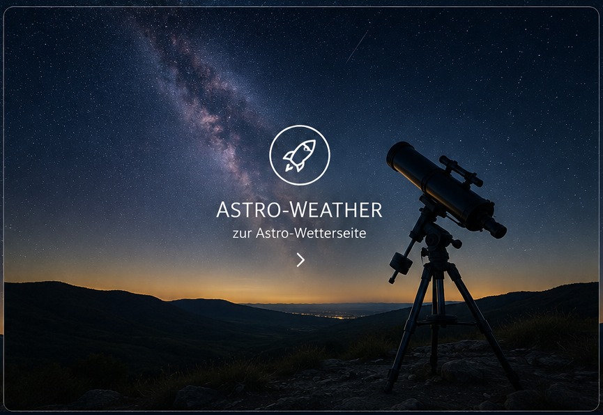 Astrofotografie und Astronomie unter der Milchstraße – Zugang zu Astro-Weather von Torben Birck